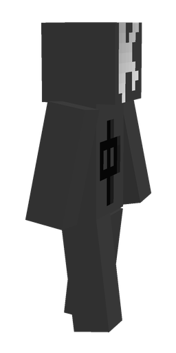 Black skin: body, right side render