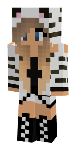 Black skin: body, front render