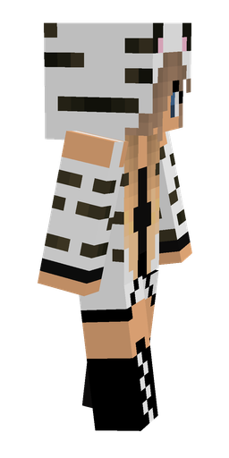 Black skin: body, right side render