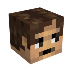 Black skin: head render