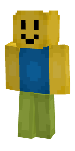 Blue skin: body, front render