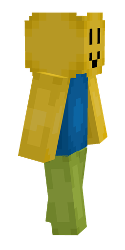 Blue skin: body, right side render