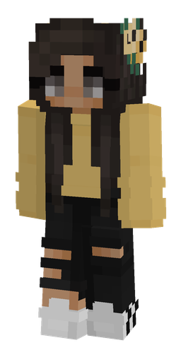Black skin: body, front render