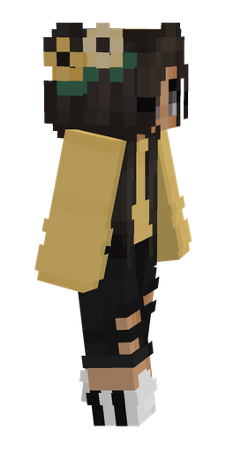 Black skin: body, right side render