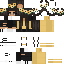 Black skin: raw texture render