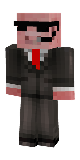 Black skin: body, front render