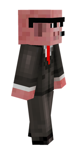 Black skin: body, right side render