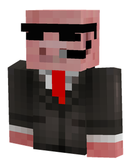 Black skin: bust render