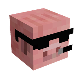 Black skin: head render