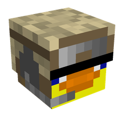 Brown skin: head render