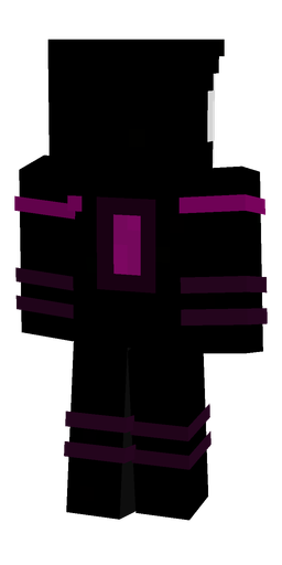 Black skin: body, back render