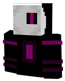 Black skin: bust render