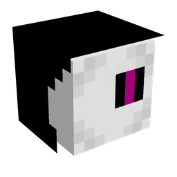 Black skin: head render
