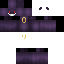 Purple skin: raw texture render
