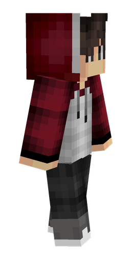 Black skin: body, right side render
