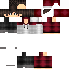 Black skin: raw texture render