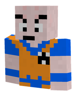 Blue skin: bust render