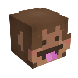 Brown skin: head render