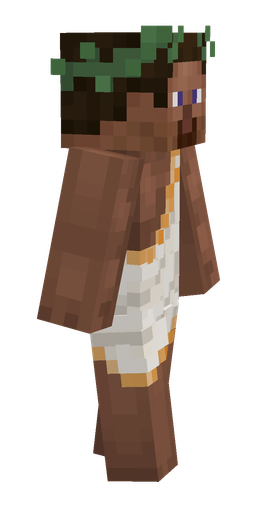 Brown skin: body, right side render