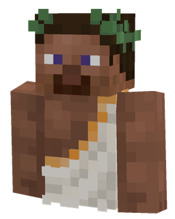 Brown skin: bust render