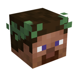 Brown skin: head render