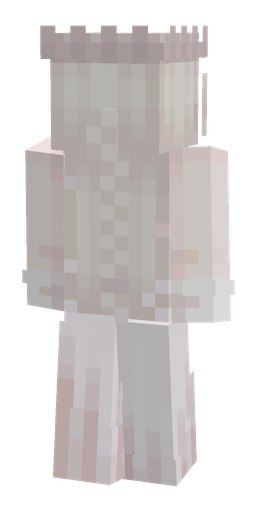 Orange skin: body, back render