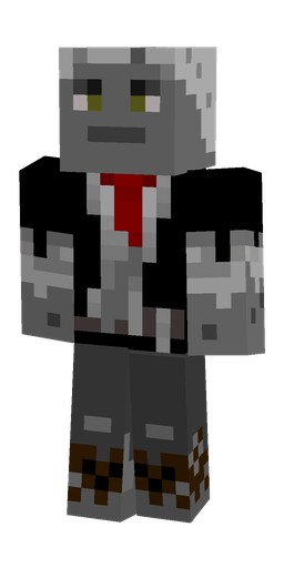 Black skin: body, front render