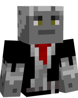 Black skin: bust render