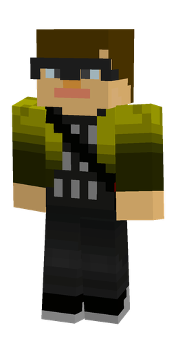 Black skin: body, front render