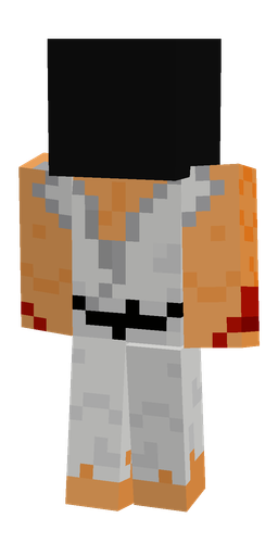 Black skin: body, front render