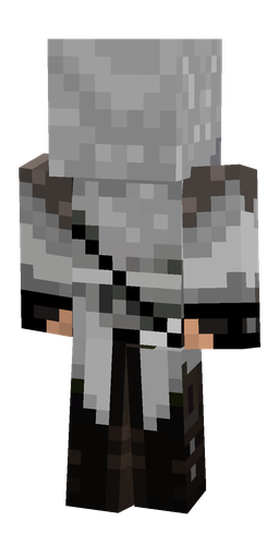 Black skin: body, back render