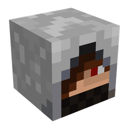 Black skin: head render