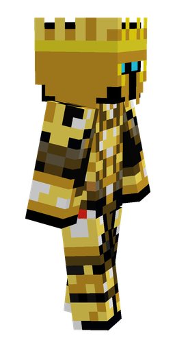 Black skin: body, right side render