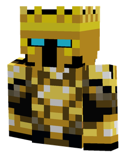 Black skin: bust render