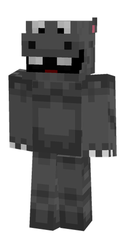 Black skin: body, front render