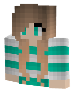 Blue skin: bust render