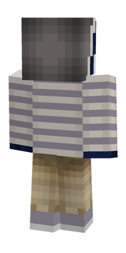 Classic skin: body, back render