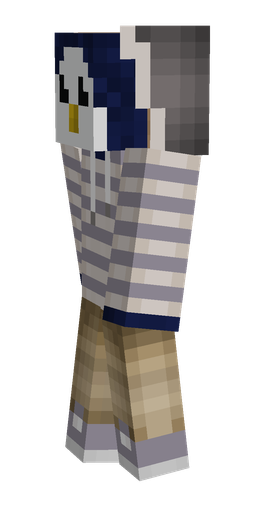 Classic skin: body, left side render