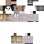 Classic skin: raw texture render