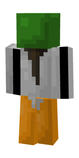 Brown skin: body, back render