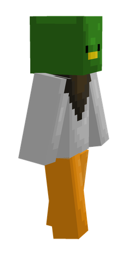Brown skin: body, right side render