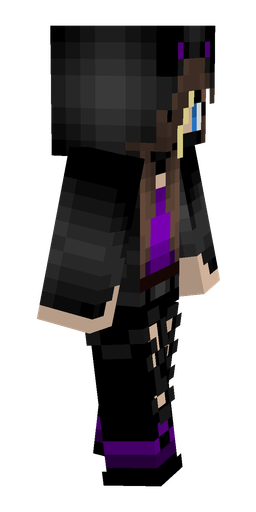 Black skin: body, right side render