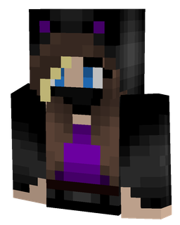 Black skin: bust render