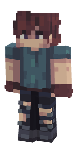 Black skin: body, front render