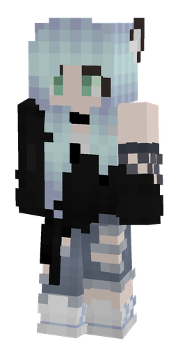 Black skin: body, front render