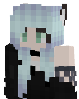 Black skin: bust render