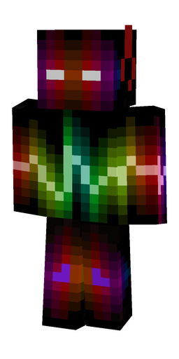 Black skin: body, front render