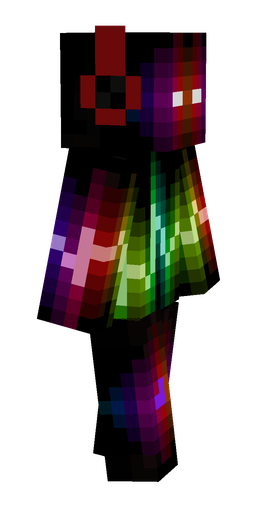 Black skin: body, right side render