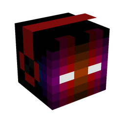 Black skin: head render