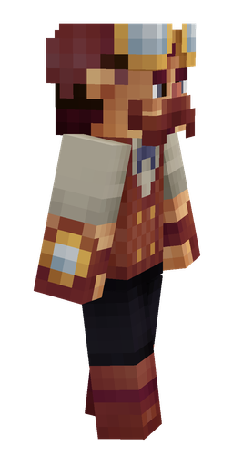 Black skin: body, right side render